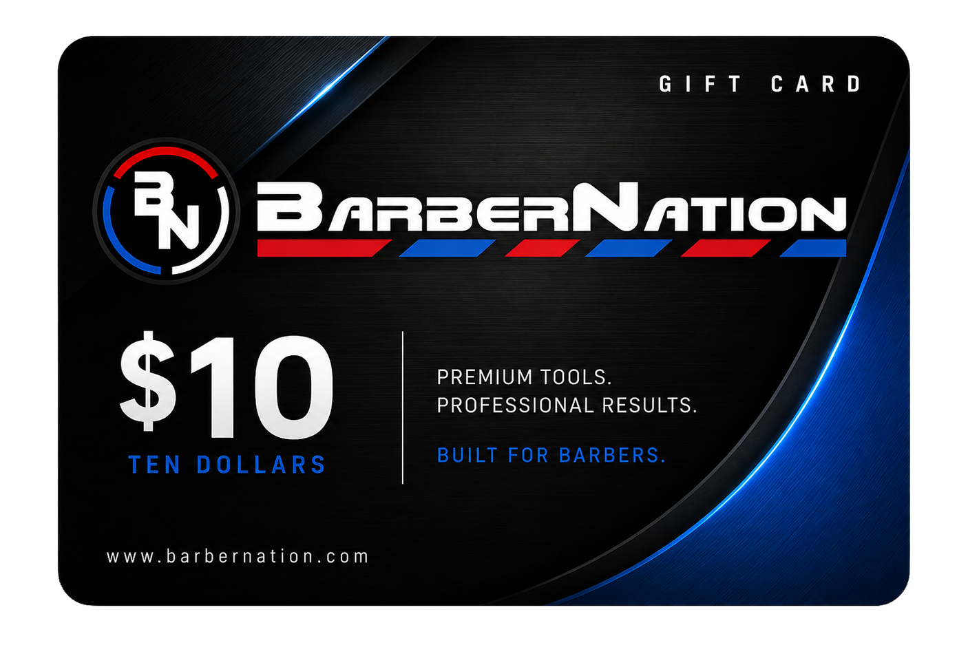 BarberNation $10 Gift Card