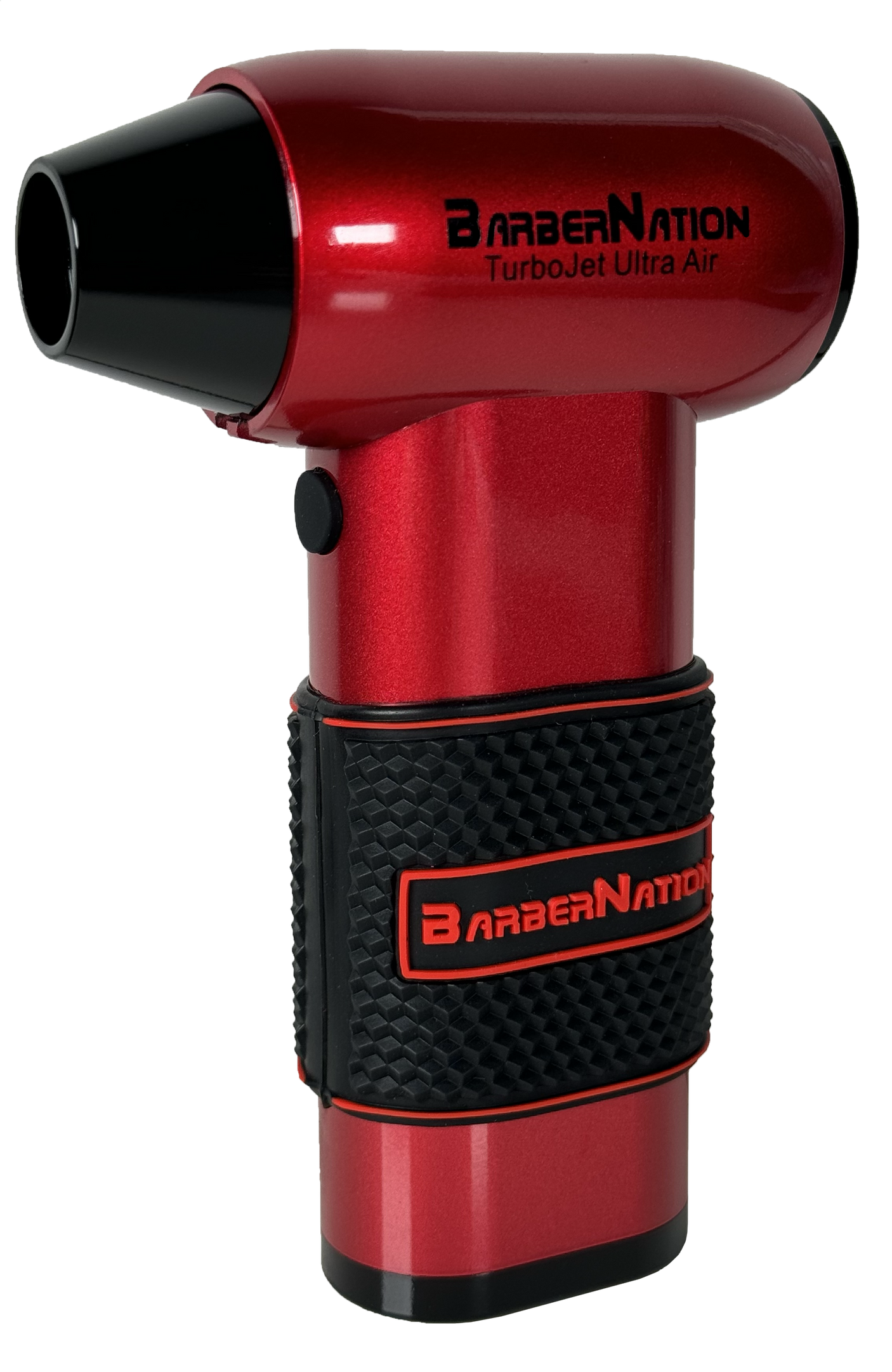 BarberNation 5-in-1 TurboJet 2.0 Ultra Air Duster 150,000RPM - Ruby Red