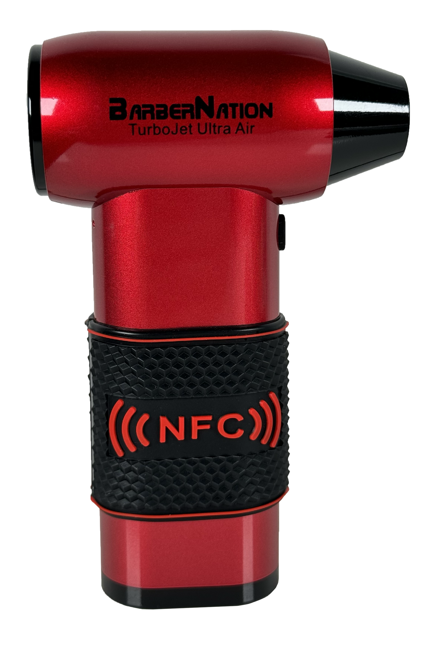 BarberNation 5-in-1 TurboJet 2.0 Ultra Air Duster 150,000RPM - Ruby Red