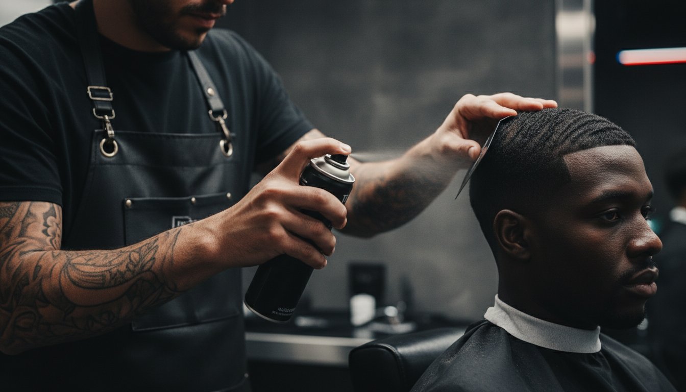 Mastering Hairline Enhancement Spray: The Pro Barber’s Guide to Precision Finishes