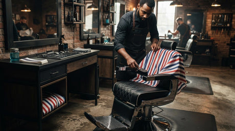 How to Maintain a Clean Cape and Chair: A Barber’s Practical Guide