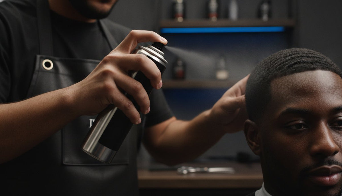 Master Barber's Guide: Hair Enhancement Spray for Lineups