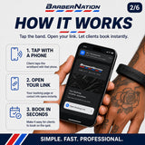 Smart Booking Wristband with NFC