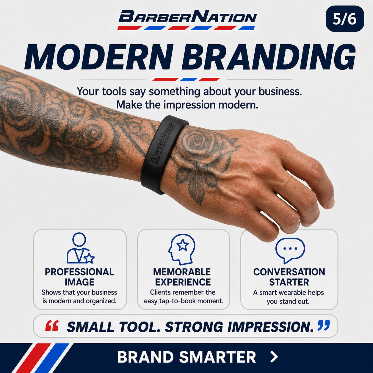 Smart Booking Wristband with NFC
