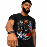 Barber-Me-Tee Custom Barber Marketing T-Shirt with Smart Booking Wristband