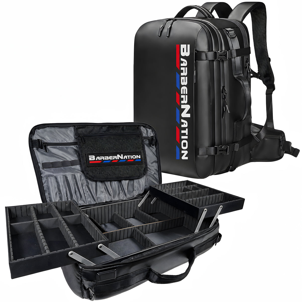 BarberNation 3-in-1 Mobile Barber Utility Backpack