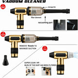 Metallic Gold Luxury TurboJet 3.0 FadeBlaster with Charging Stand for Barbers