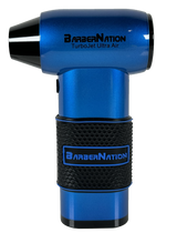 BarberNation 5-in-1 TurboJet 2.0 Ultra Air Duster 150,000RPM - Barber Blue