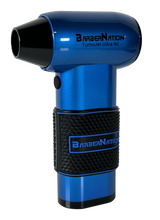 BarberNation 5-in-1 TurboJet 2.0 Ultra Air Duster 150,000RPM - Barber Blue