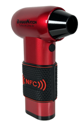 BarberNation 5-in-1 TurboJet 2.0 Ultra Air Duster 150,000RPM - Ruby Red