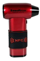 BarberNation 5-in-1 TurboJet 2.0 Ultra Air Duster 150,000RPM - Ruby Red