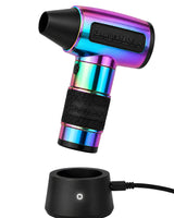 Metallic Prizm Luxury TurboJet 3.0 FadeBlaster with Charging Stand for Barbers