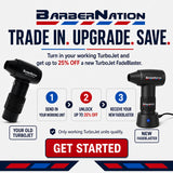 Metallic Prizm Luxury TurboJet 3.0 FadeBlaster with Charging Stand for Barbers