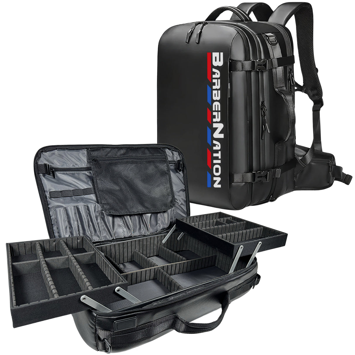 BarberNation 3-in-1 Mobile Barber Utility Backpack