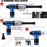 Metallic Blue TurboJet 3.0 FadeBlaster with Charging Stand for Barbers