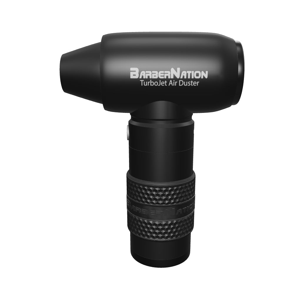 BarberNation 4-in-1 TurboJet Air Duster Pro - Matte Black